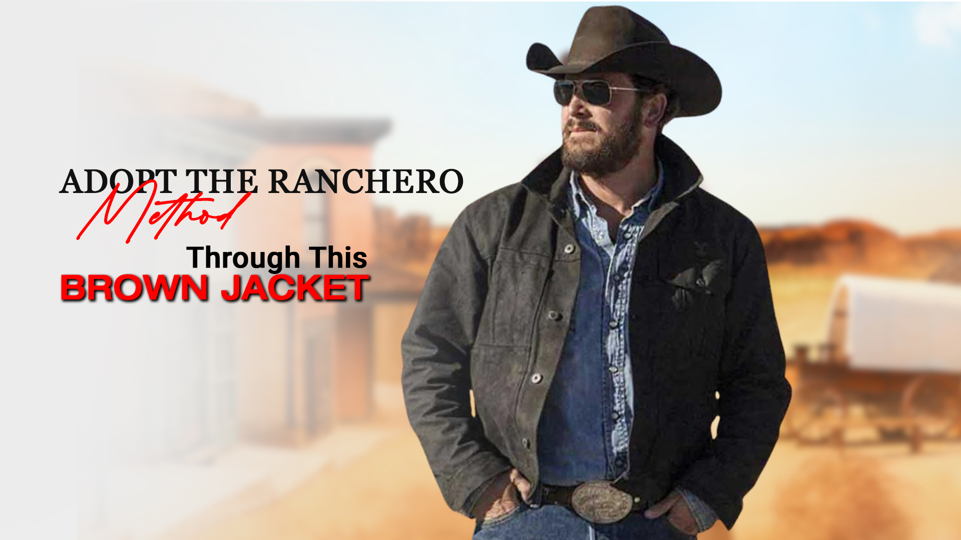 Adopt The Ranchero Method Through This Brown Jacket