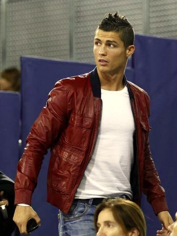 Cristiano Ronaldo Red Jacket