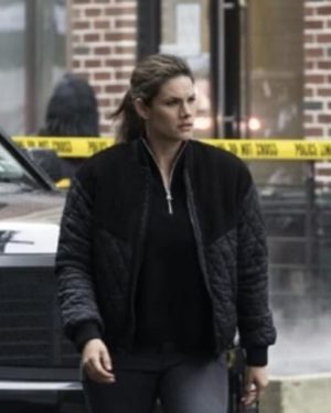 Maggie Bell FBI Black Puffer Jacket