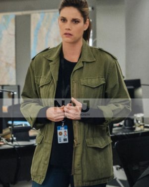 Special Agent Maggie Bell FBI Green Cotton Jacket