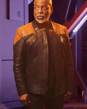 Geordi La Forge Star Trek Picard Leather Jacket