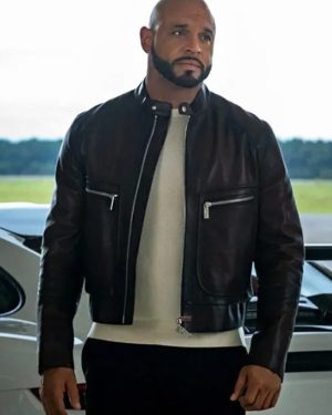 Power Book II Ghost Mecca Black Leather Jacket