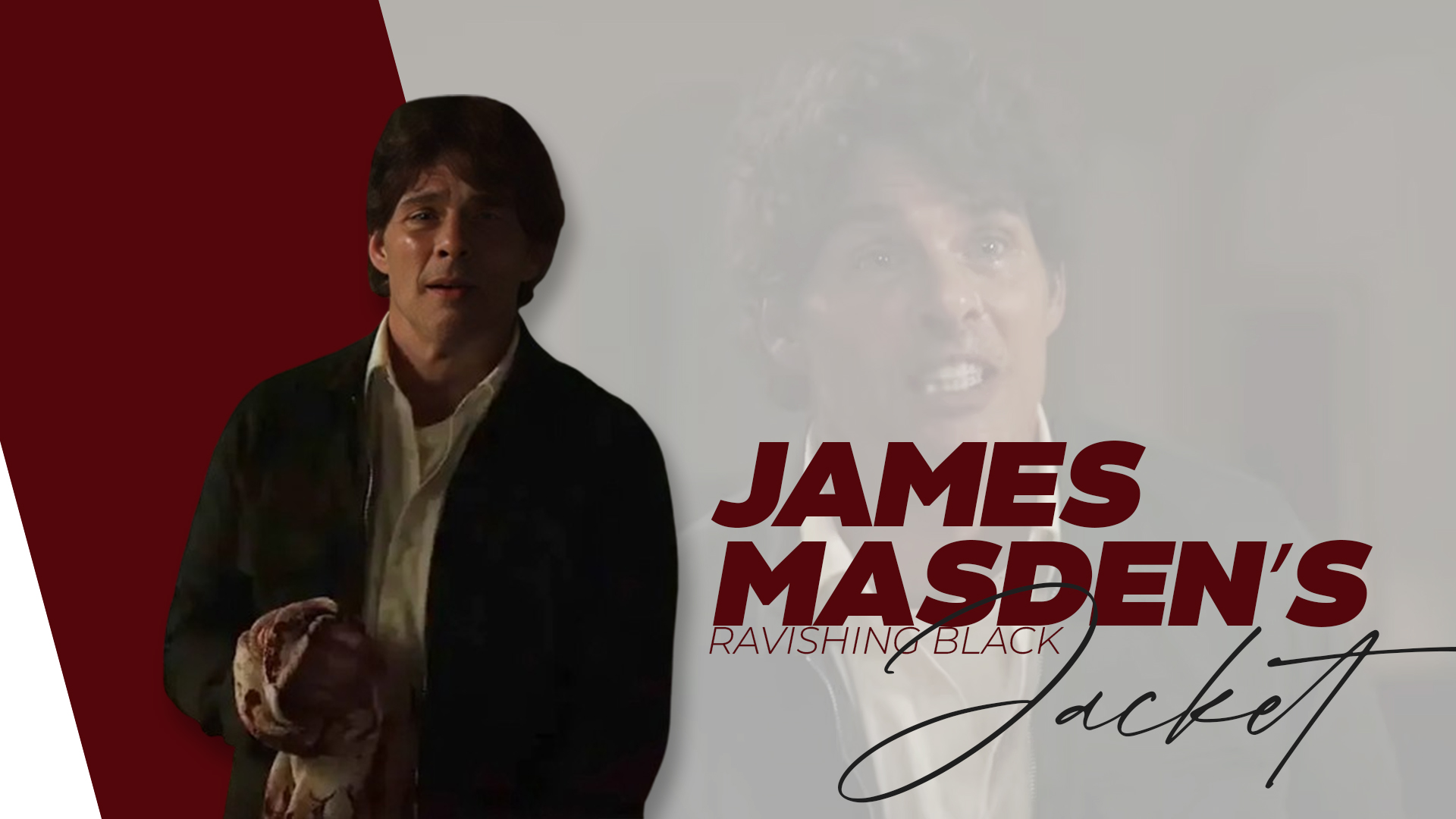 James Masden’s Ravishing Black Jacket