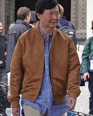 Ken Jeong My Spy the Eternal City 2024 David Kim Brown Jacket