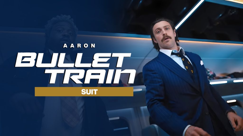Aaron Taylor-Johnson Bullet Train Suit