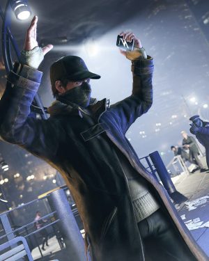 Video Game Watch Dogs Aiden Pearce Brown Coat