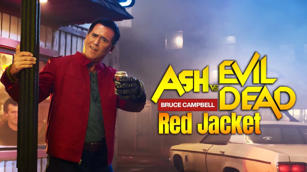 Ash Vs Evil Dead Red Bruce Campbell Jacket