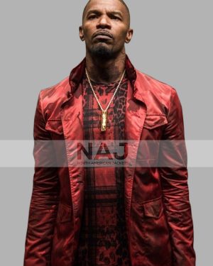 Movie Baby Driver 2017 Bats Red Jacket