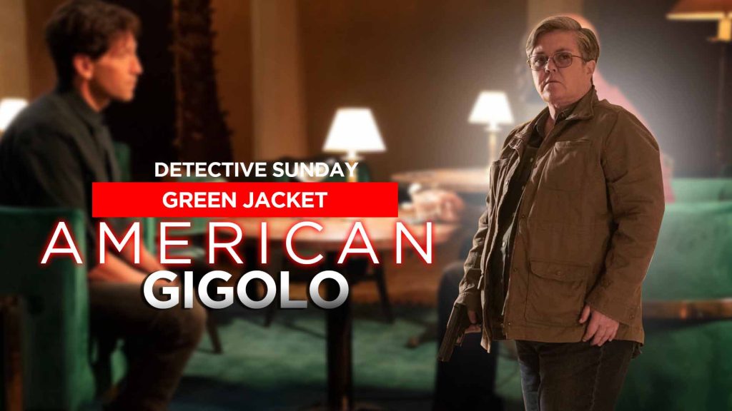 Detective Sunday TV Series American Gigolo Green Jacket (1)