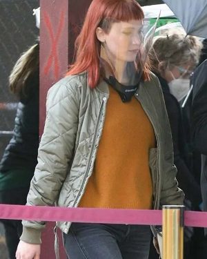Jennifer Lawrence Don’t Look Up Quilted Bomber Jacket