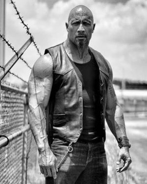 Luke Hobbs The Fate of the Furious Leather Vest