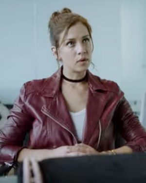 Who Killed Sara Carolina Miranda Olvera Biker Leather Jacket