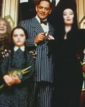 Gomez Addams The Addams Family Raul Julia Black Costume Suit