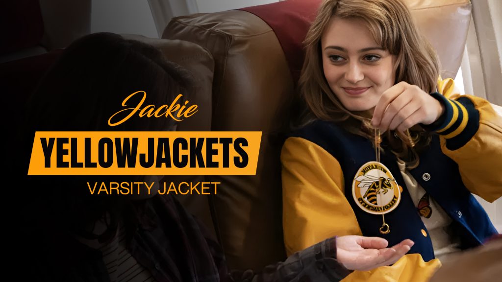 Jackie Tv Series Yellowjackets Ella Purnell Varsity Jacket
