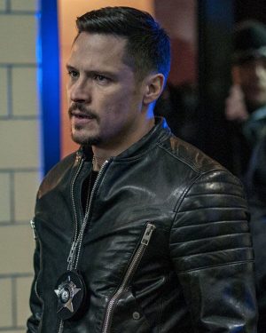 Kenny Rixton Tv Series Chicago PD Nick Wechsler Bomber Style Jacket