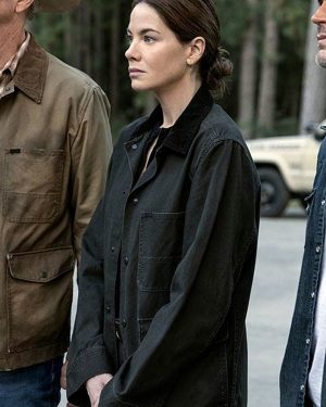 Gina Echoes 2022 Michelle Monaghan Black Jacket