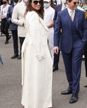 Hayley Atwell Mission Impossible Dead Reckoning Part One Off White Wool Coat