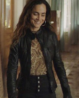 Alice Braga Queen of the South Leather Jacket