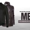 THE QUILTED LEATHER JACKET FOR MEN IS TOO SMOKING WITH THE FAD MINGLE
