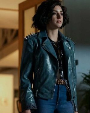 Tilda Webber The Imperfects Season 01 Black Leather Jacket