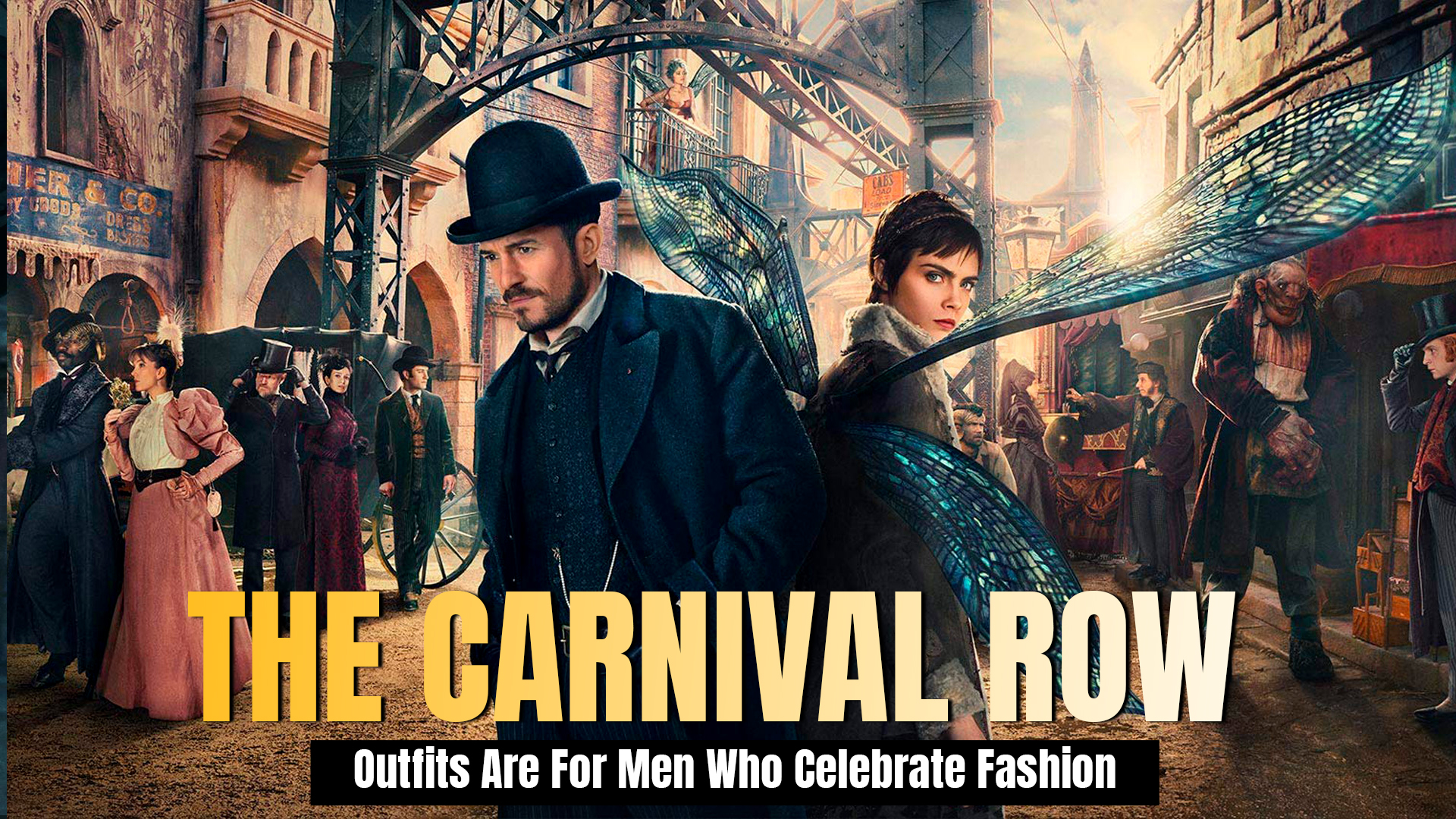 The Carnival Row Outfits Are For Men Who Celebrate Fashion