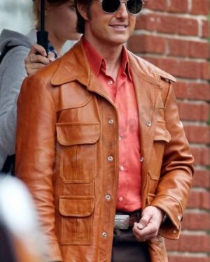 American Made Brown Leather Jacket