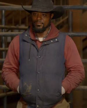 Ultimate Cowboy Showdown S03 Jamon Turner Blue Puffer Vest