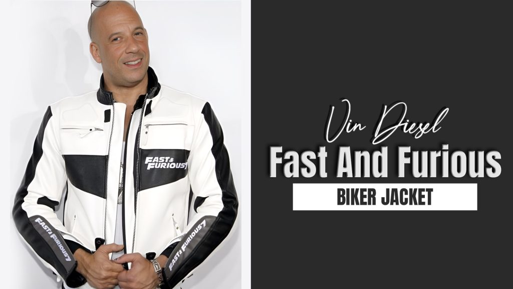 Vin Diesel Fast And Furious 7 Biker Jacket